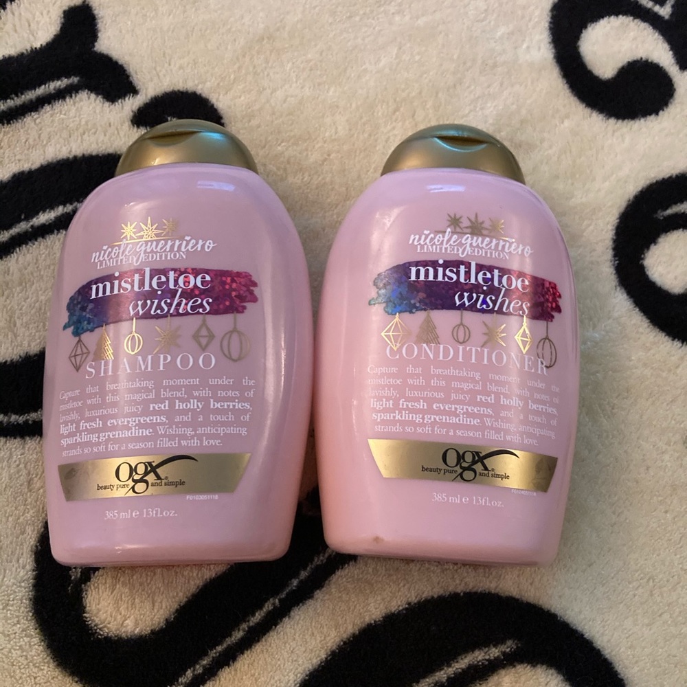 OGX Mistletoe Wishes Shampoo and Conditioner